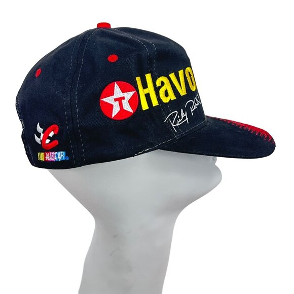 Vintage Snapback Hat Texaco Havoline Nascar Ricky Rudd Chase Authentics Racing - Picture 15 of 16